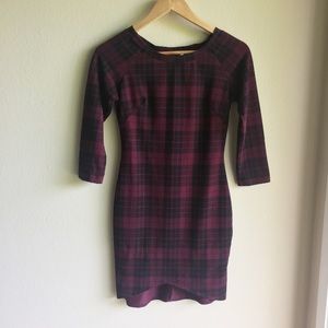 F21 A-Line Plaid Dress